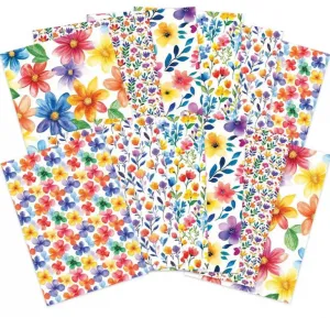 Adorable Scorable Designer Card Packs - Rainbow Florals